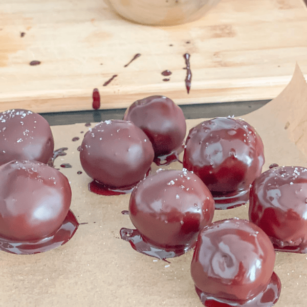 protein brownie ball